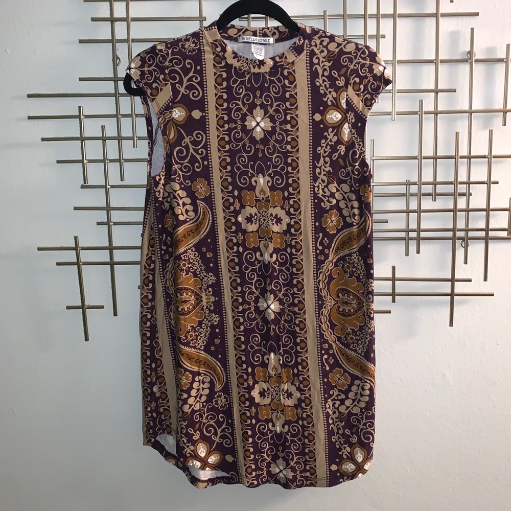 Novella Royale Goldie Dress Small